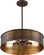 Kettle Four Light Pendant in Weathered Brass (72|60-5894)