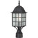 Adams One Light Post Lantern in Textured Black (72|60-4909)