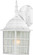 One Light Wall Lantern in White (72|60-3480)