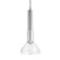 Funnel One Light Pendant in Polished Nickel (185|5386-PN-CL)