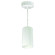 Cylinder Ilene 25W Ilene Cyl Pendant 60/38/25 in White (167|NYLM-3C30XWWLE4)