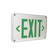 Exit LED Self-Diagnostic Exit & Emergency Sign w/ Battery Backup in White (167|NX-617-LED/G)