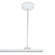 Track Syst & Comp-1 Cir 18'' Pendant Assembly Kit, 1 Or 2 Circuit Track in White (167|NT-305W)