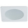 Rec Inc 4'' Square Trim 4'' Frost Flat Lens,Sq Trim in White (167|NS-4926W)