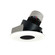 LED Pearl Adjustable Trim in Black Pinhole / Matte Powder White Flange (167|NPR-4RPHA27XBMPW)