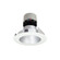 LED Pearl Recessed in Haze Reflector / Matte Powder White Flange (167|NPR-4RNDCCDXHZMPW)