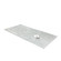 Rec LED Nm1 M1 New Construction Plate in Aluminum (167|NM1-F)