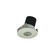 Rec Iolite LED Pinhole in Haze Pinhole / Matte Powder White Flange (167|NIOB-2RPHA40QHZMPW)