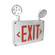 Exit LED Self-Diagnostic Exit & Emergency Sign w/ Battery Backup in White (167|NEX-720-LED/R-CC)