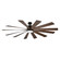 Windflower 80''Ceiling Fan in Oil Rubbed Bronze/Dark Walnut (441|FR-W1815-80L-OB/DW)