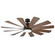 Windflower 60''Ceiling Fan in Oil Rubbed Bronze/Dark Walnut (441|FR-W1815-60L35OBDW)