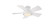 Vox 38''Ceiling Fan in Matte White (441|FH-W1802-38L-27-MW)