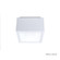 Bloc LED Outdoor Flush Mount in White (281|FM-W9200-WT)