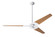 Torsion 62''Ceiling Fan in Gloss White (201|TOR-GW-62-MP-NL-003)