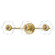 Alexa Three Light Bath and Vanity in Aged Brass (428|H357303-AGB)