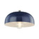 Avery One Light Flush Mount in Polished Nickel/Navy (428|H199501S-PN/NVY)