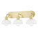 Kyla Three Light Bath and Vanity in Aged Brass (428|H107303-AGB)