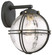 Rond One Light Outdoor Wall Mount in Coal W/Honey Gold Highlight (7|71232-661)