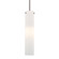 One Light Mini Pendant in Brushed Nickel (7|62-84)