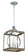 Country Estates Four Light Pendant in Sun Faded Wood W/Brushed Nicke (7|4014-280)