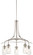 Poleis Five Light Chandelier in Brushed Nickel (7|3305-84)