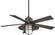 Rainman Led 54'' Ceiling Fan in Smoked Iron (15|F582L-SI)