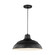 R Series One Light Pendant in Satin Black (59|RWHC17-SB)