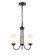 Ivey Lake Three Light Chandelier in Rubbed Bronze (59|9803-RBZ)