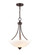 Ivey Lake Two Light Pendant in Rubbed Bronze (59|9802-RBZ)