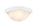 Two Light Flushmount in White (59|4603-WH)