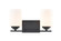 Durham Two Light Vanity in Matte Black (59|3182-MB)