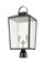 Devens Two Light Outdoor Post Lantern in Powder Coated Black (59|2654-PBK)