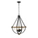 Ellijay Four Light Pendant in Matte Black/Wood Tone (59|2394-MB/WT)