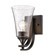 Natalie One Light Wall Sconce in Rubbed Bronze (59|1491-RBZ)