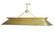 Natural Brass Three Light Oblong Pendant in Satin Brass (57|99919)