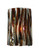 Metro Fusion One Light Wall Sconce in Amber/Beige/Smoke/Irid Clear (57|99529)