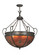 Old London Seven Light Inverted Pendant in Timeless Bronze (57|81895)