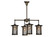 Fulton Four Light Chandelier in Antique (57|81057)