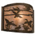 Ducks In Flight One Light Wall Sconce in Antique Copper (57|68612)