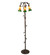 Amber/Green Three Light Floor Lamp in Mahogany Bronze (57|36973)