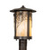 Fulton One Light Post Mount in Craftsman Brown (57|33935)