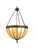 Gothic Three Light Inverted Pendant in Craftsman Brown (57|28691)