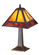 T'' Mission'' One Light Accent Lamp in Craftsman Brown,Mahogany Bronze (57|27123)