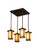 Fulton Four Light Pendant in Vintage Copper (57|255206)