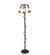 Seafoam/Cranberry Three Light Floor Lamp in Mahogany Bronze (57|255130)