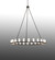 Loxley 24 Light Chandelier in Timeless Bronze (57|254863)