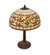 Tiffany Turning Leaf One Light Table Lamp in Mahogany Bronze (57|253821)