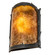 Leaf Edge One Light Wall Sconce in Wrought Iron (57|252639)