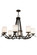 Octavia Eight Light Chandelier in Oil Rubbed Bronze (57|247296)