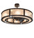 Smythe Craftsman 16 Light Chandel-Air in Mahogany Bronze (57|247202)